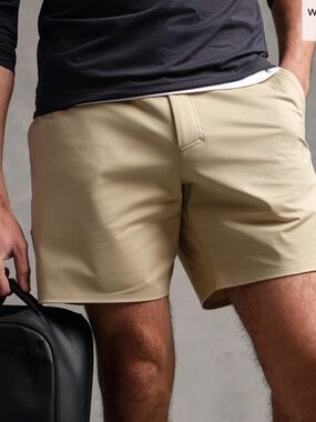 Rhone Men’s Commuter Chino Shorts | 31 | Khaki